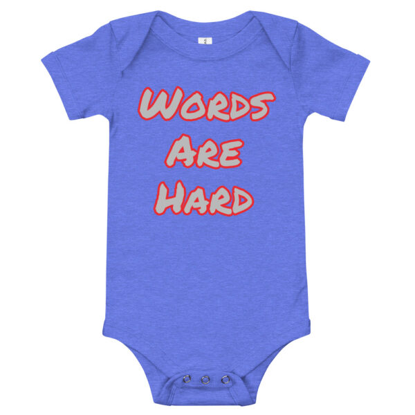 Words Are Hard for Babies too